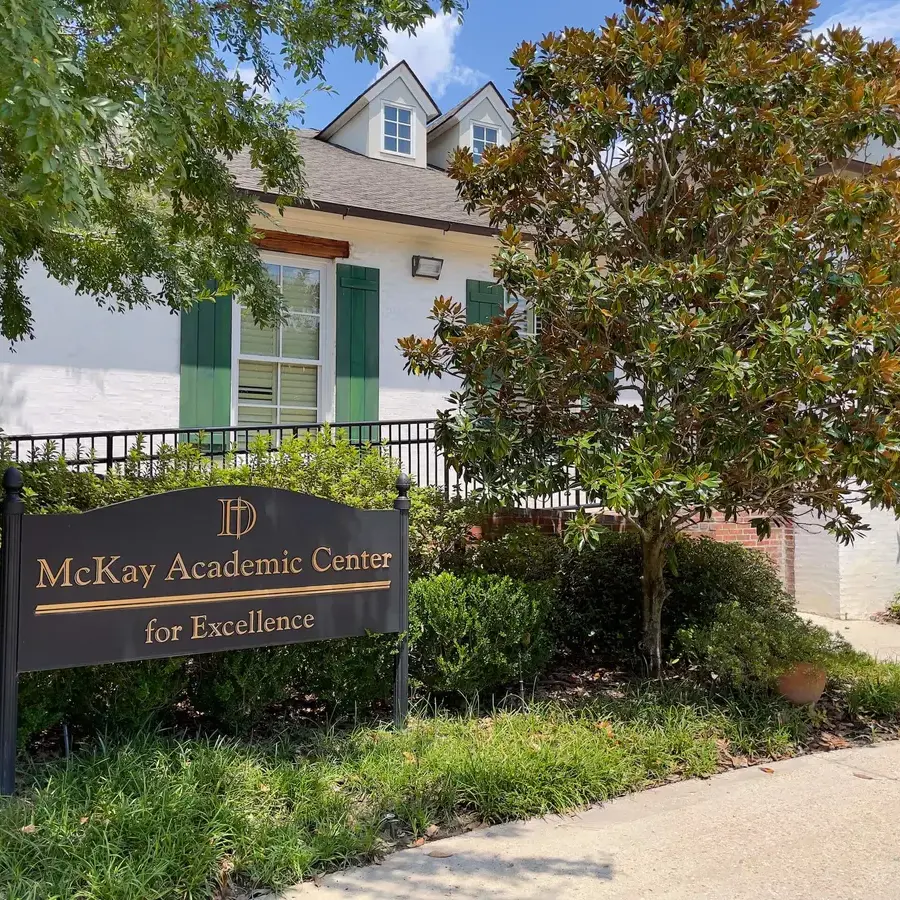 Exterior photo of the Mckay Academic Center