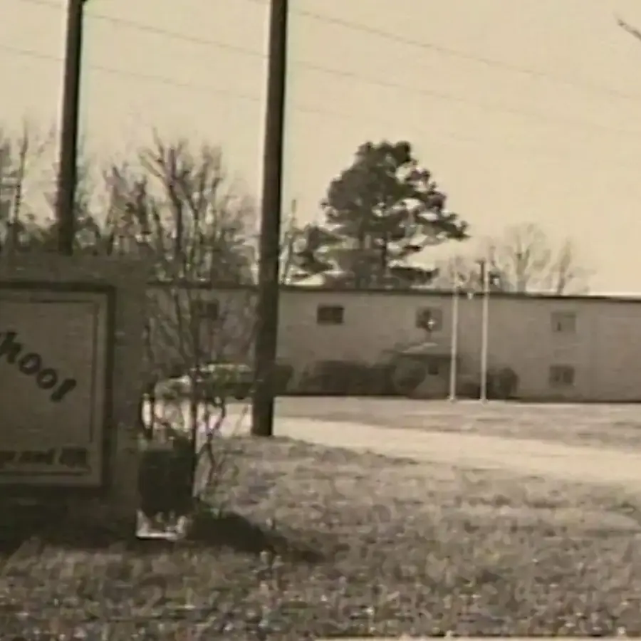 The Chapel School building on Lanier Drive.